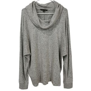 Zac & Rachel Cowl Neck Raglan Sleeve Sweater Grey - Sz XL Open To Offers